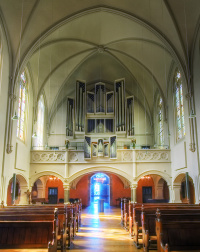Johanneskirche Saarbrücken von innen
