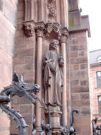 Johanneskirche Saarbrücken im Detail Johanneskirche Saarbrücken im Detail