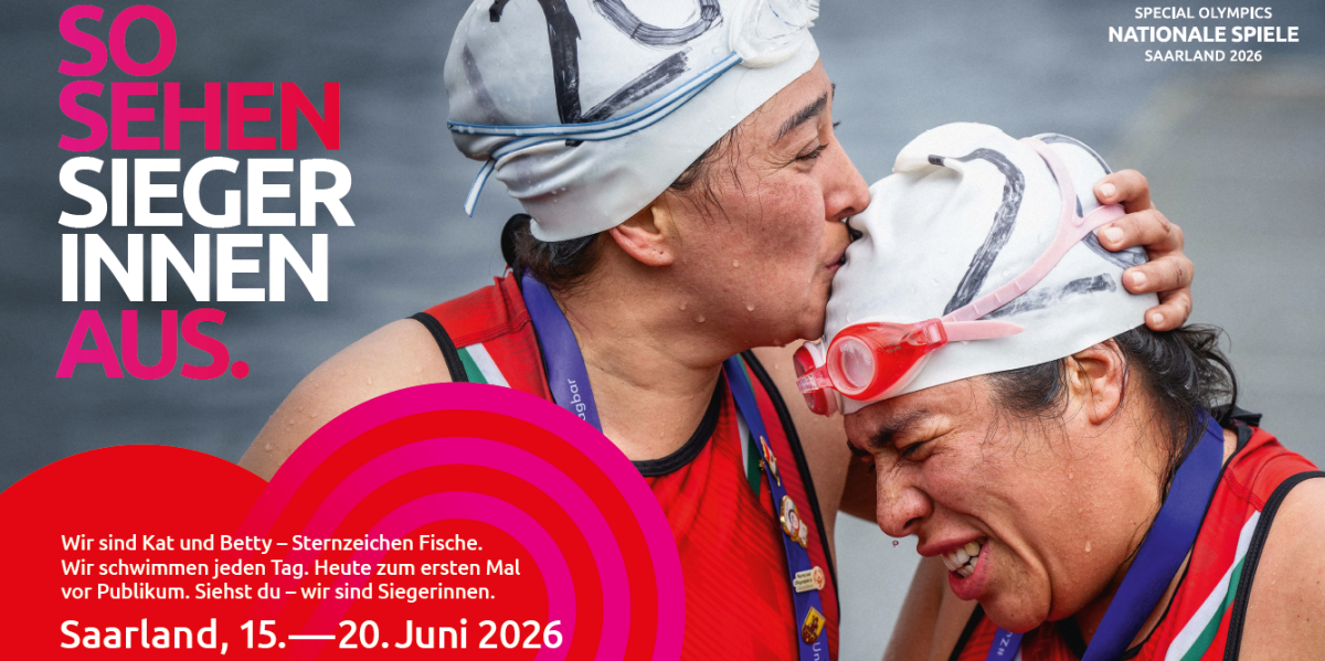 Special Olympics Schwimmerinnen ©Special Olympics Zwei Schwimmerinnen bei den Special Olympics