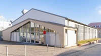 Außenansicht der UdS Aula